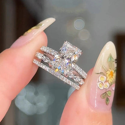 Anelli Zircone Fiore