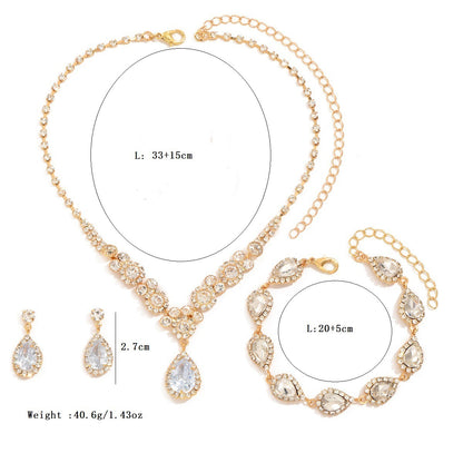 Set 3 Pezzi Oro Rosa
