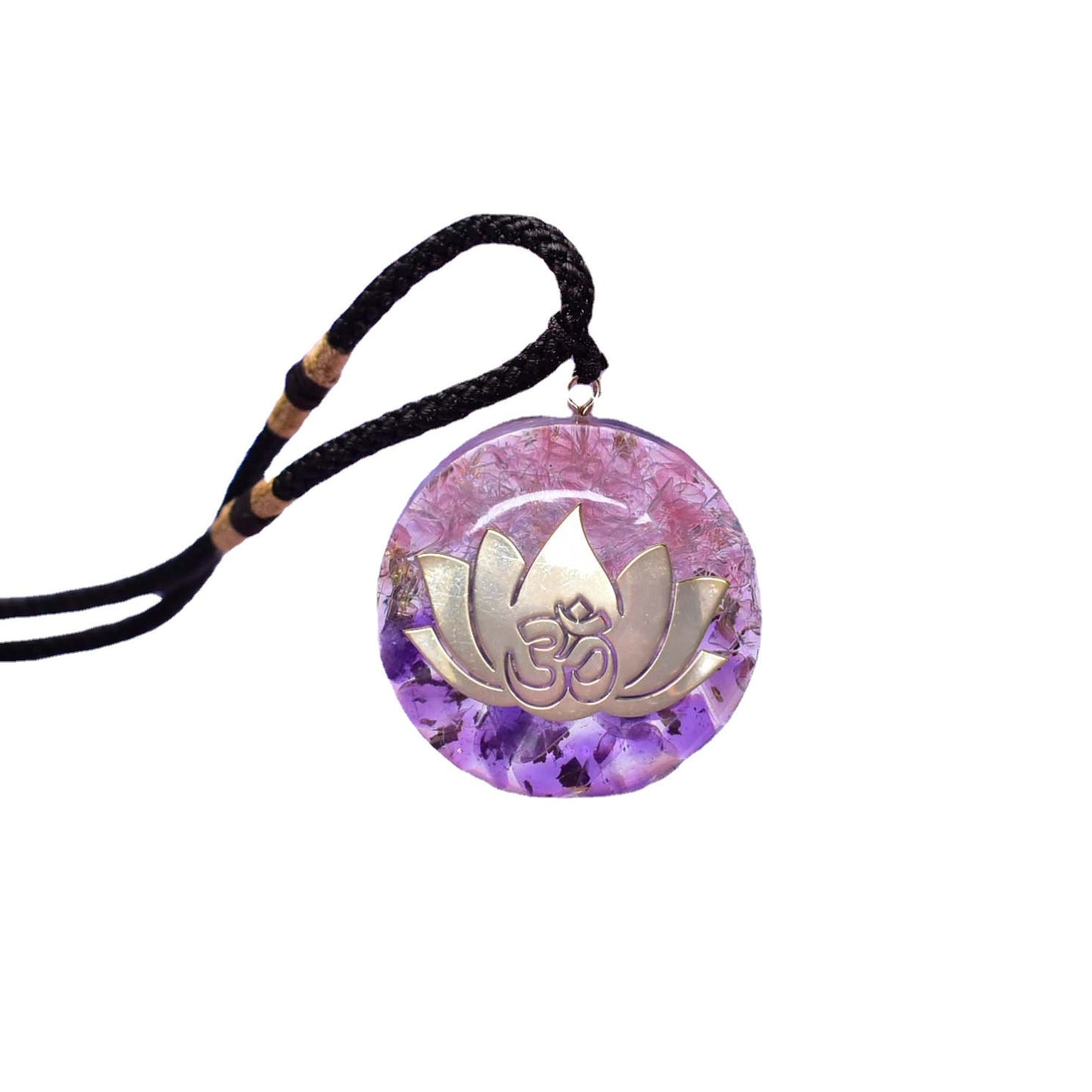 Collana Resina Cristallo