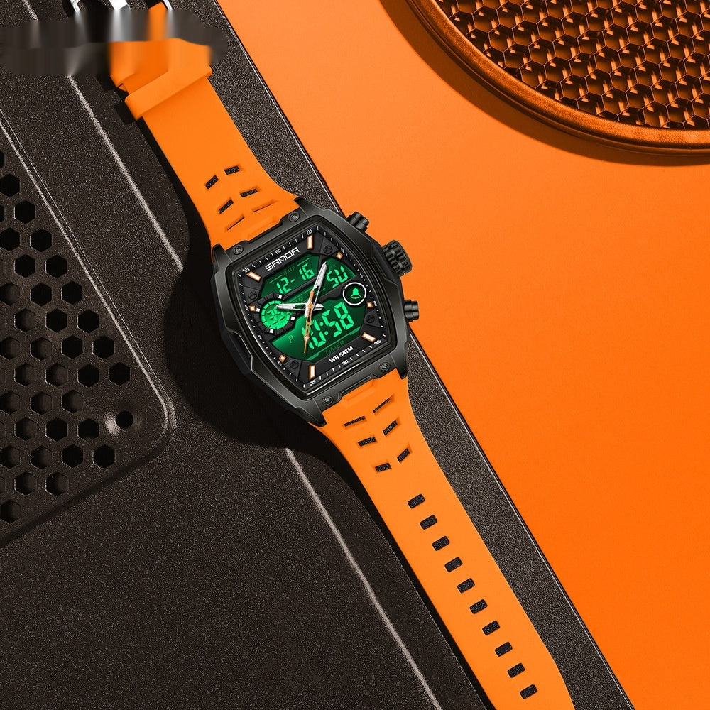 Orologio sportivo impermeabile a cilindro