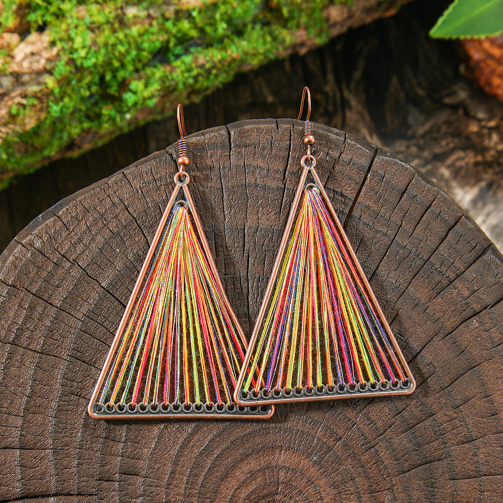 Orecchini boho con nappe