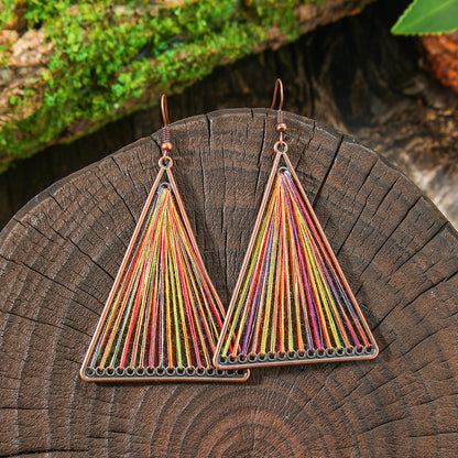 Orecchini boho con nappe
