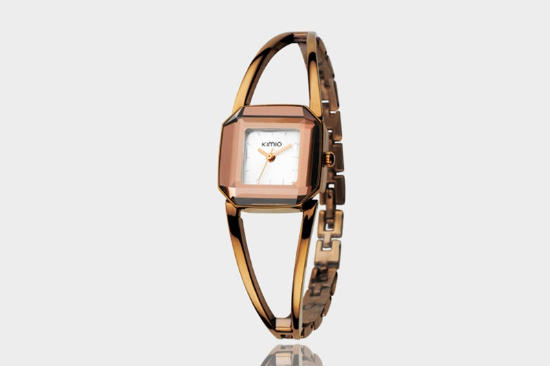 Orologio quadrato retro da donna