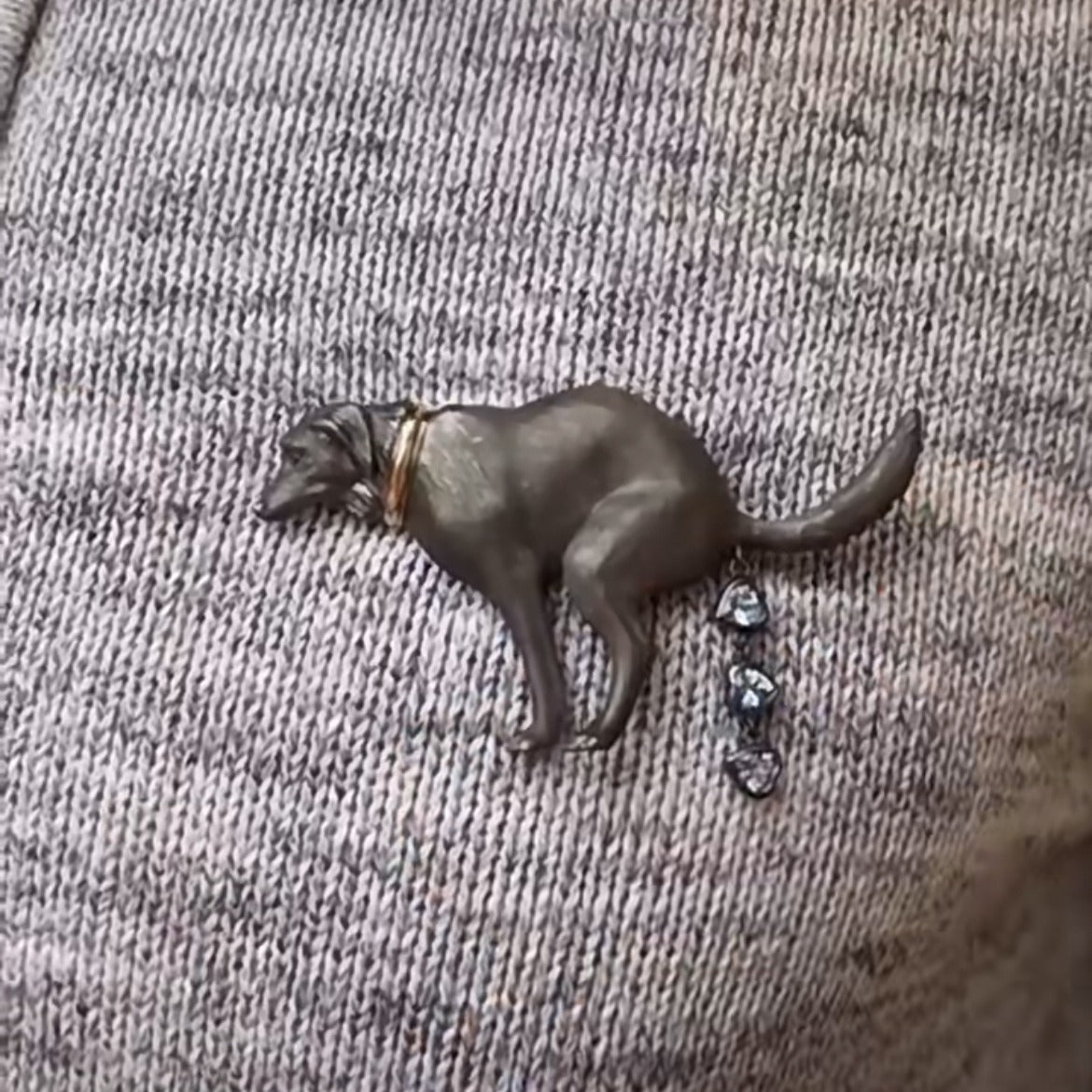 Spilla Cuore con Diamanti