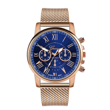 Orologio donna silicone cinturino a maglia