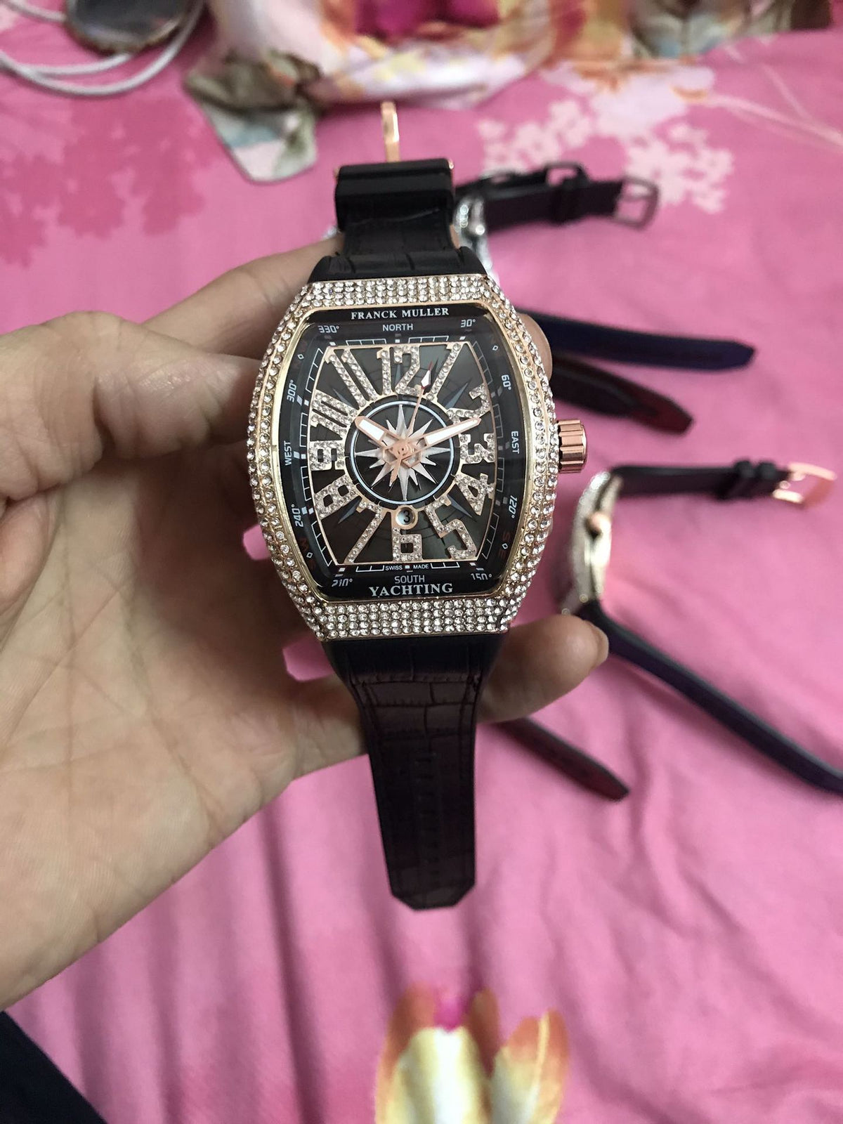 Orologio stella strass