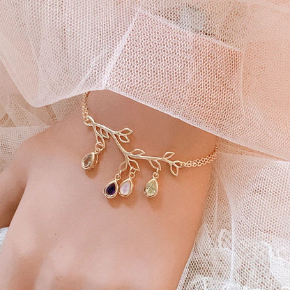 Bracciale albero della vita a goccia