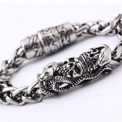 Bracciale Magnetico Teschio