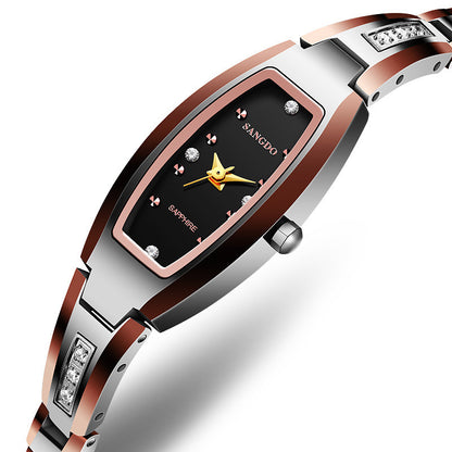 Orologio da donna in acciaio impermeabile
