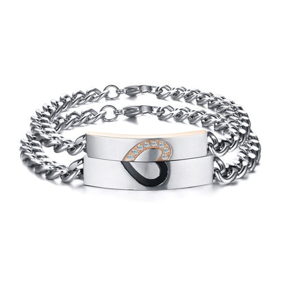 Bracciale Coppia Puzzle