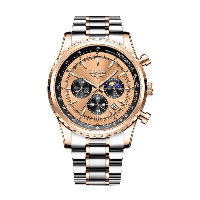 Orologio fasi lunari da uomo affari