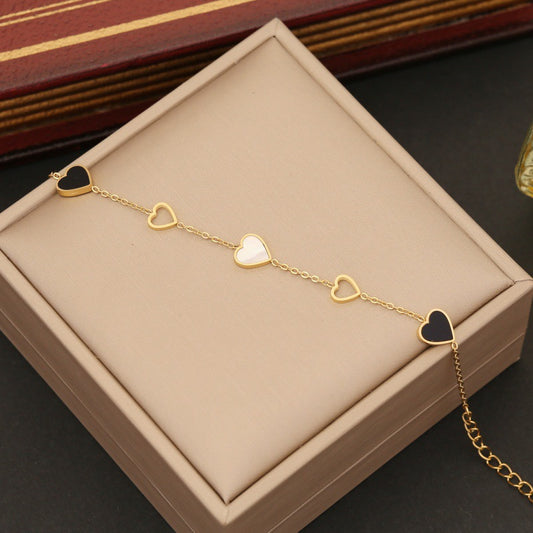 Collana acciaio nero