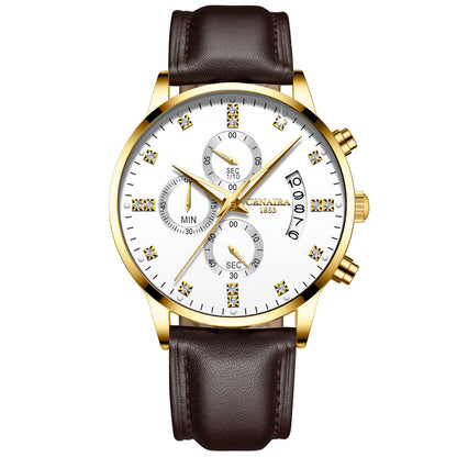 Orologio uomo impermeabile quarzo