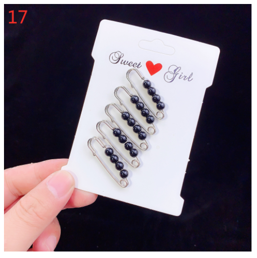 Spilla con perle