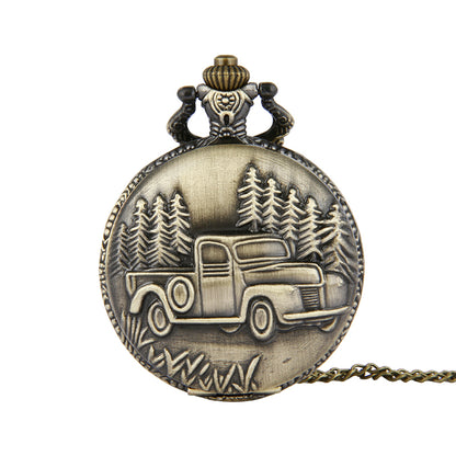 Orologio da tasca vintage camion
