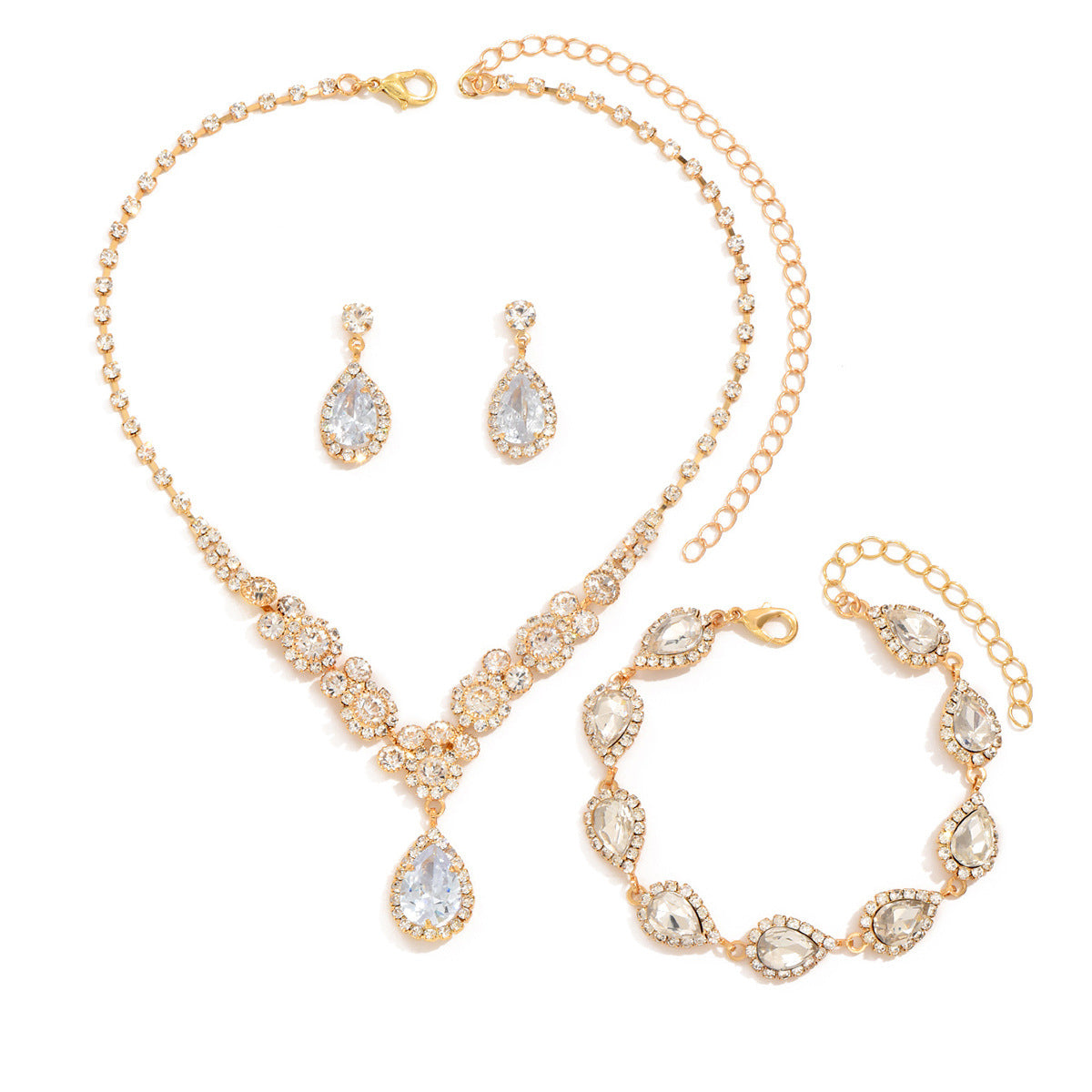 Set 3 Pezzi Oro Rosa