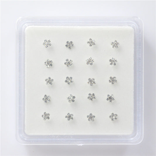 Piercing naso fiore