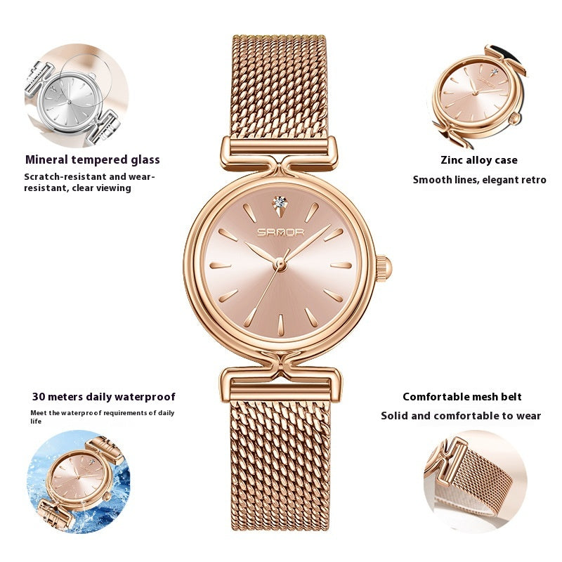 Orologio donna maglia retrò