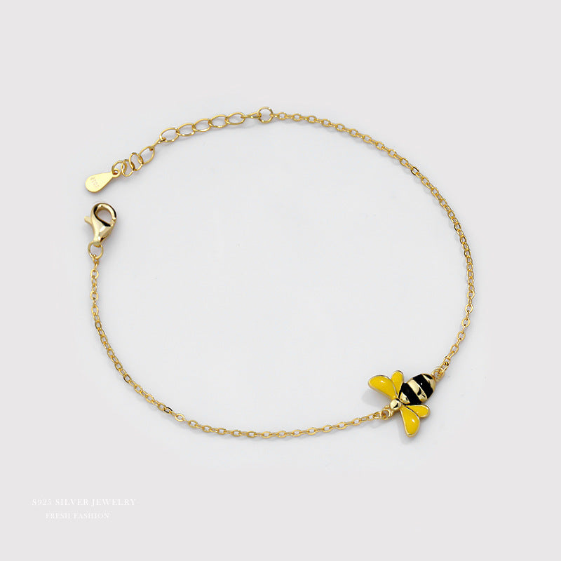 Braccialetto ape argento