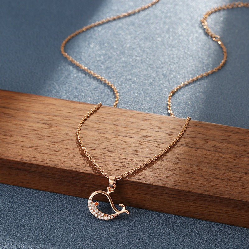 Collana balena da donna