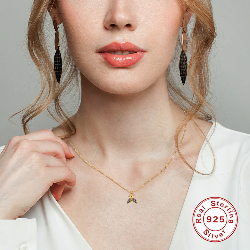 Collana api in argento