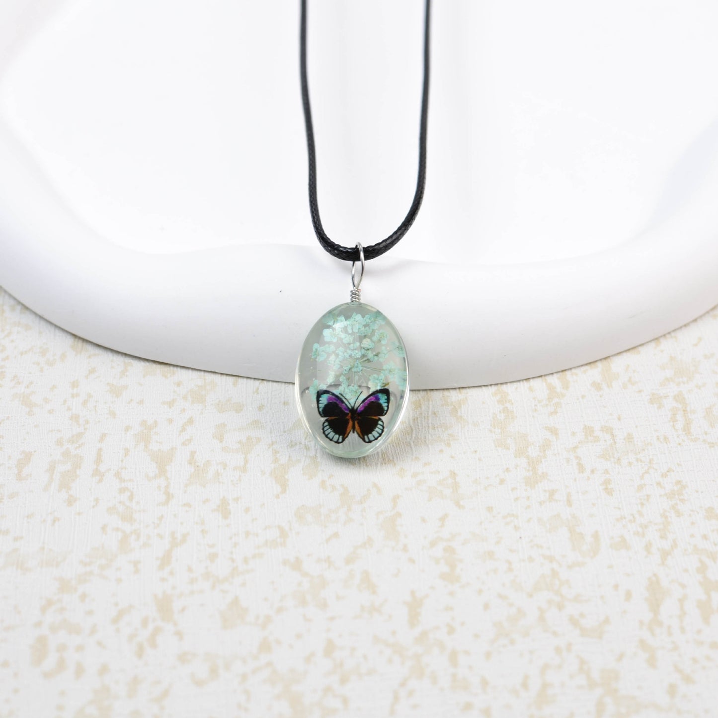 Collana Farfalla e Fiore