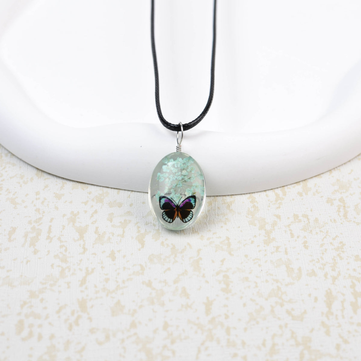 Collana Farfalla e Fiore