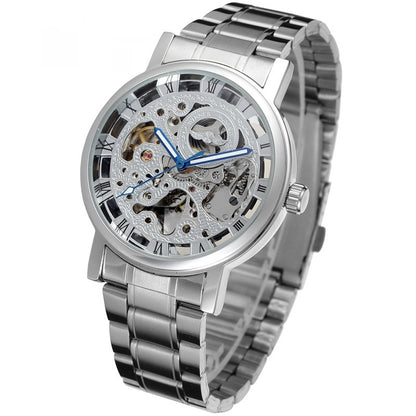 Orologio meccanico movimento visibile