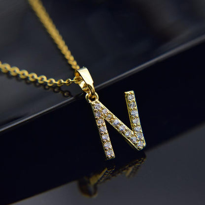 Collana ottone placcato oro classica