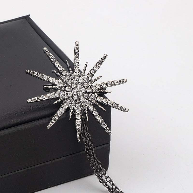 Spilla vintage strass