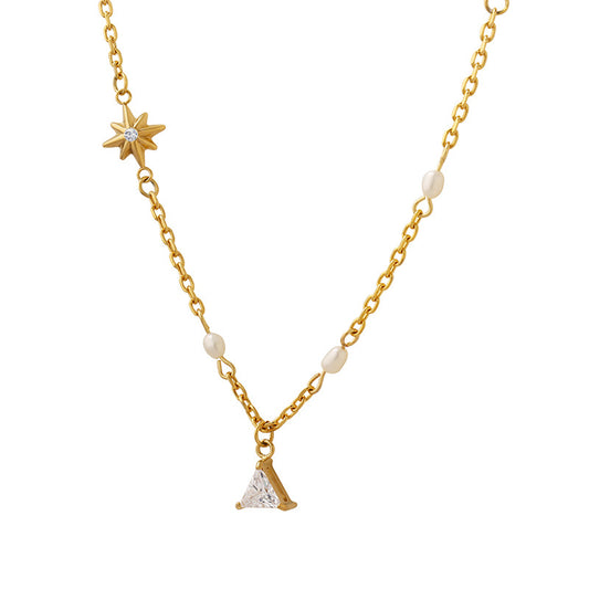 Collana Stella Triangolo