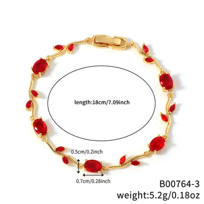 Bracciale Zircone Geometrico