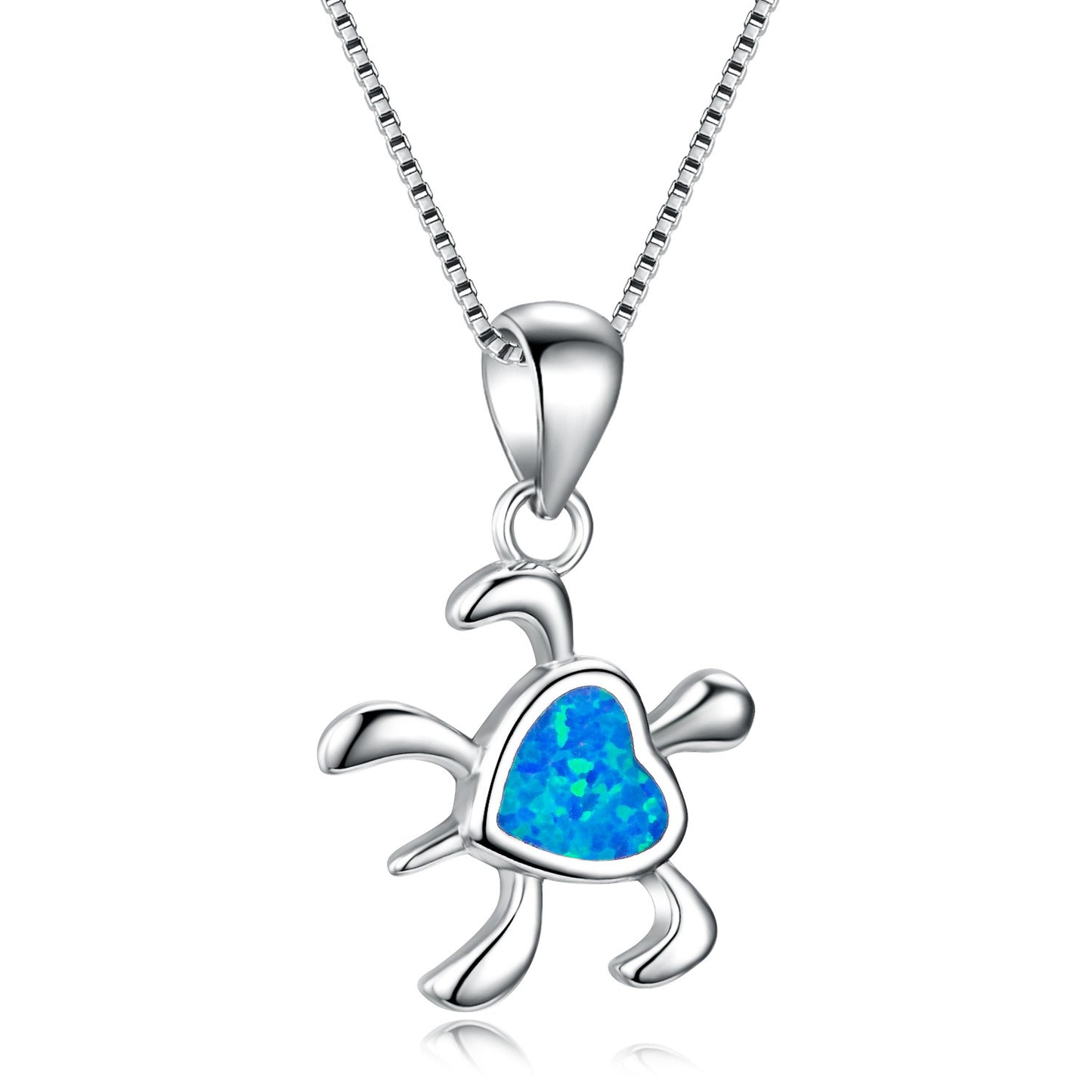 Collana tartaruga opale miniatura
