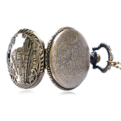Orologio da tasca al quarzo retrò