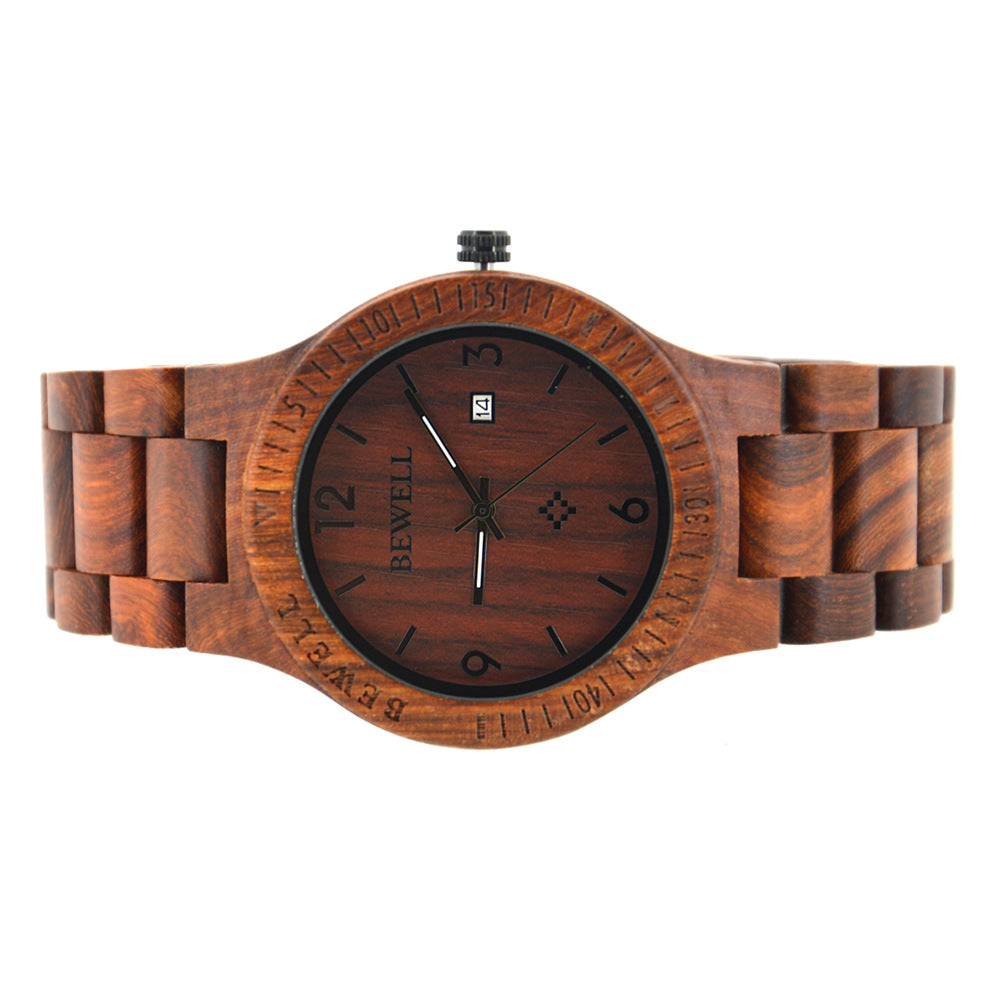 Orologio in Legno Sandalo