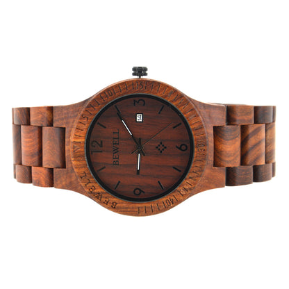 Orologio in Legno Sandalo