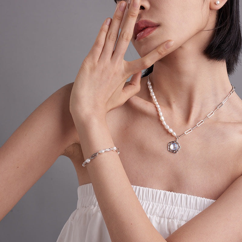 Braccialetto perle barocche da donna
