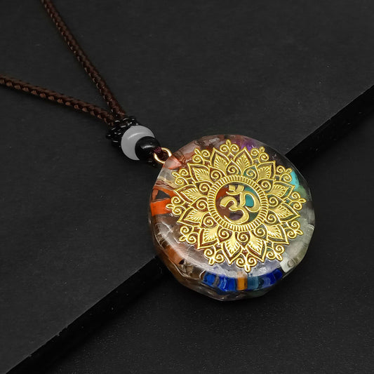 Collana cristallo multisfaccettato