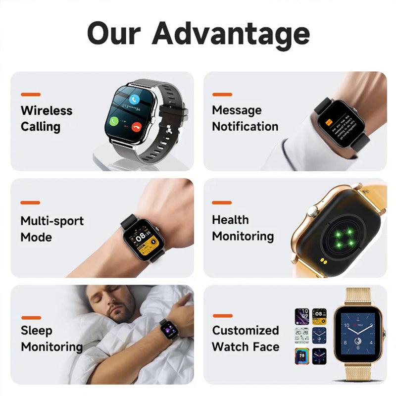 Smartwatch touch screen con chiamate