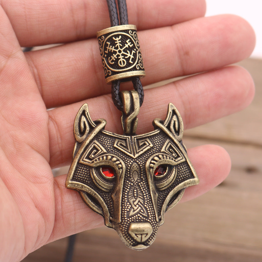 Collana rune vichinghe nodo triangolare