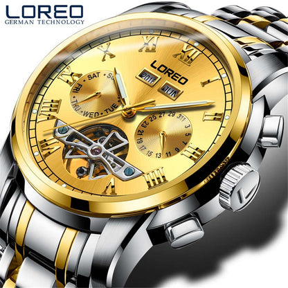 Orologio uomo meccanico pratico
