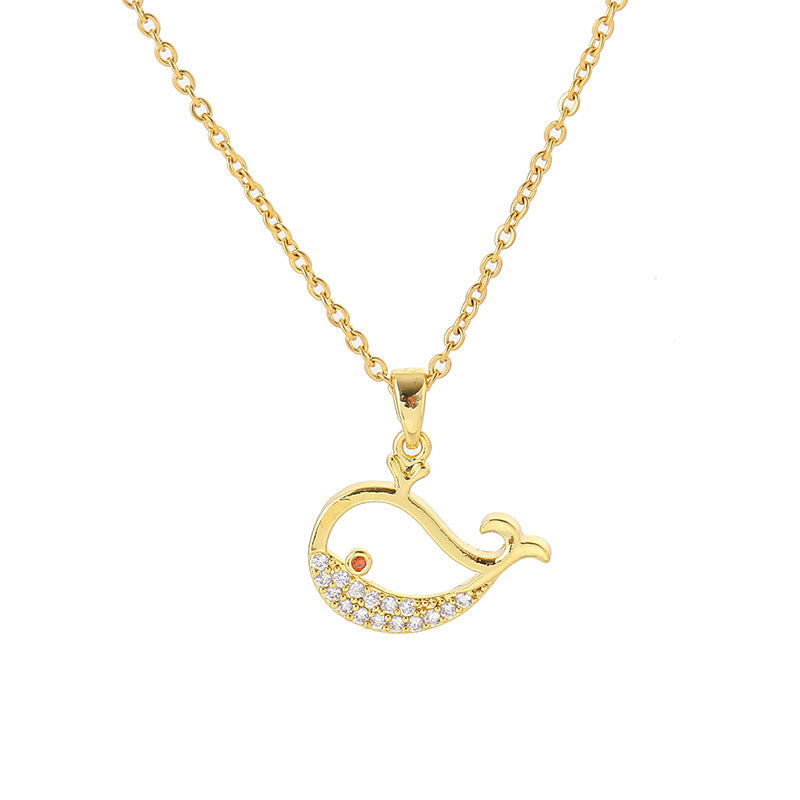 Collana balena da donna