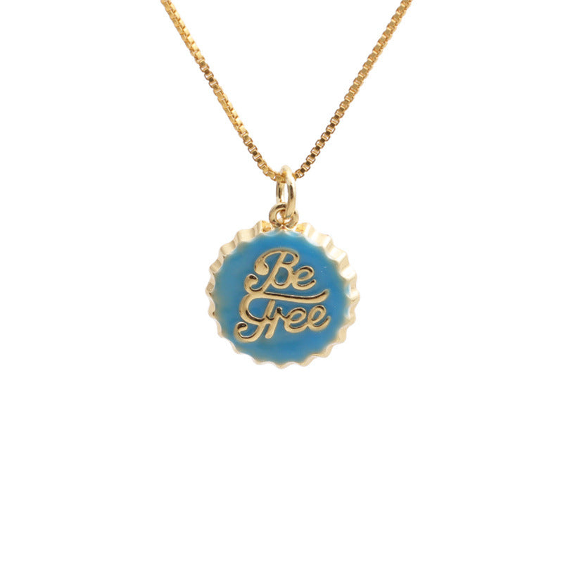 Collana ciondolo tappo