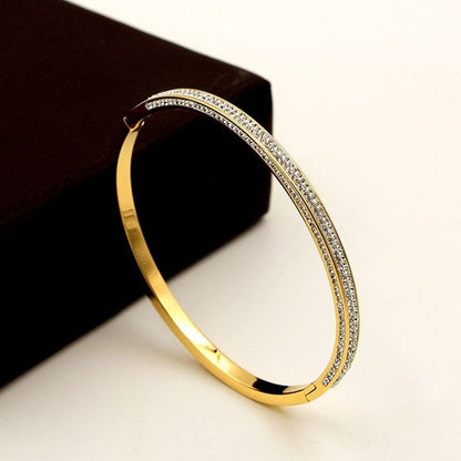 Bracciale stella doppia fila