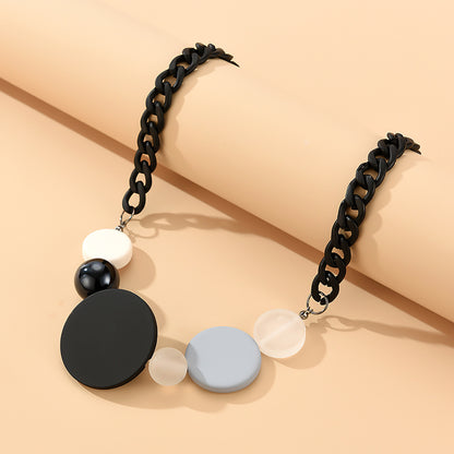Collana catena acrilica