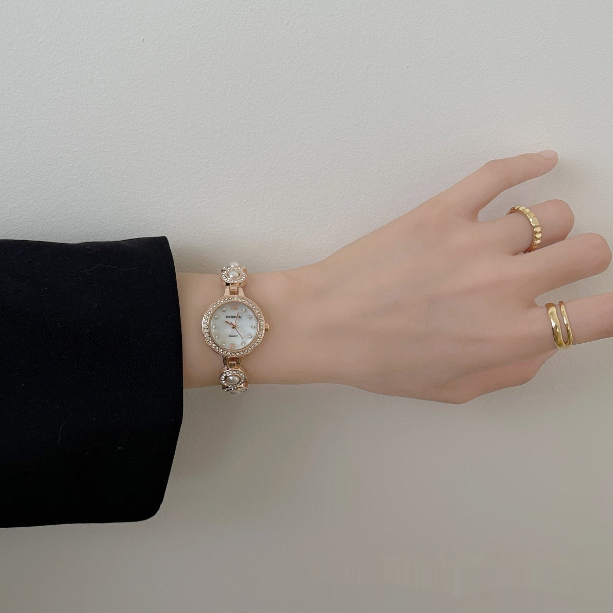 Orologio da Donna con Perle Naturali