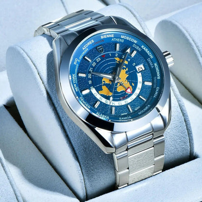 Orologio meccanico GMT