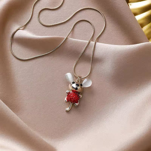 Collana topo zodiacale