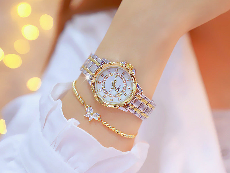 Orologio donna diamante a maglie