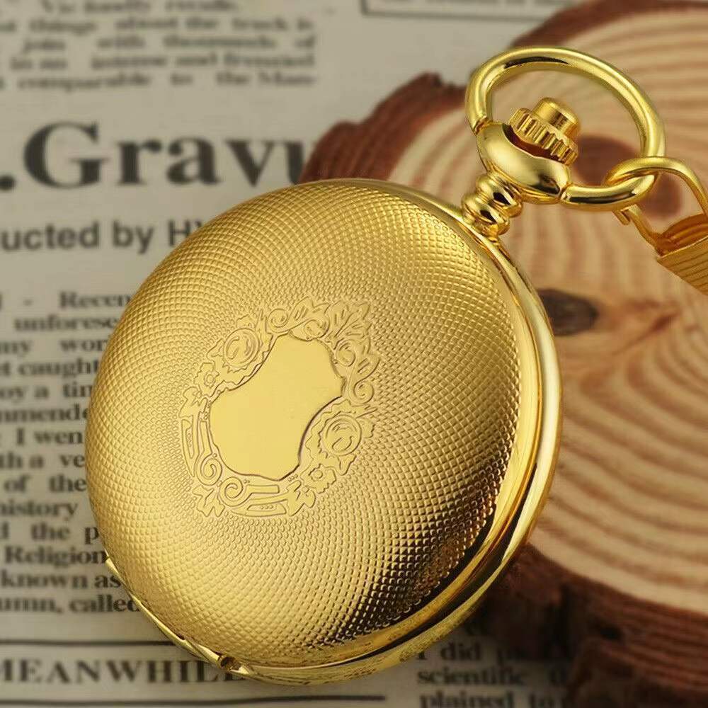 Orologio da taschino inciso traforato
